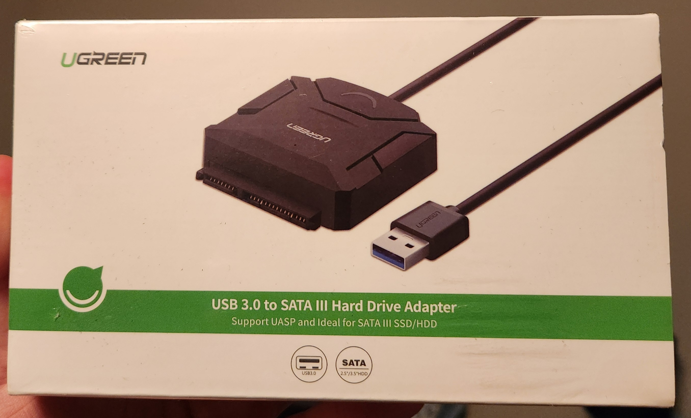 UGREEN USB 3.0 to SATA III Hard Drive Adapter