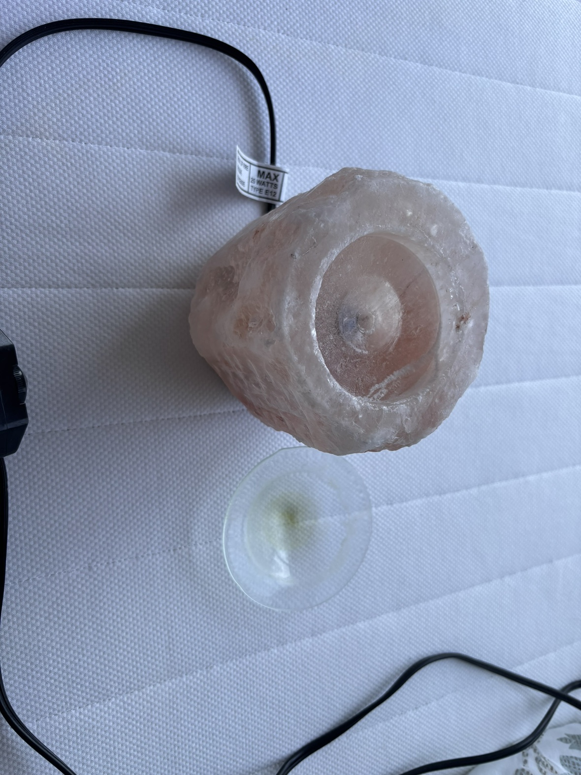 Himalayan Salt Lamp with Essential Oil Diffuser - photo 2