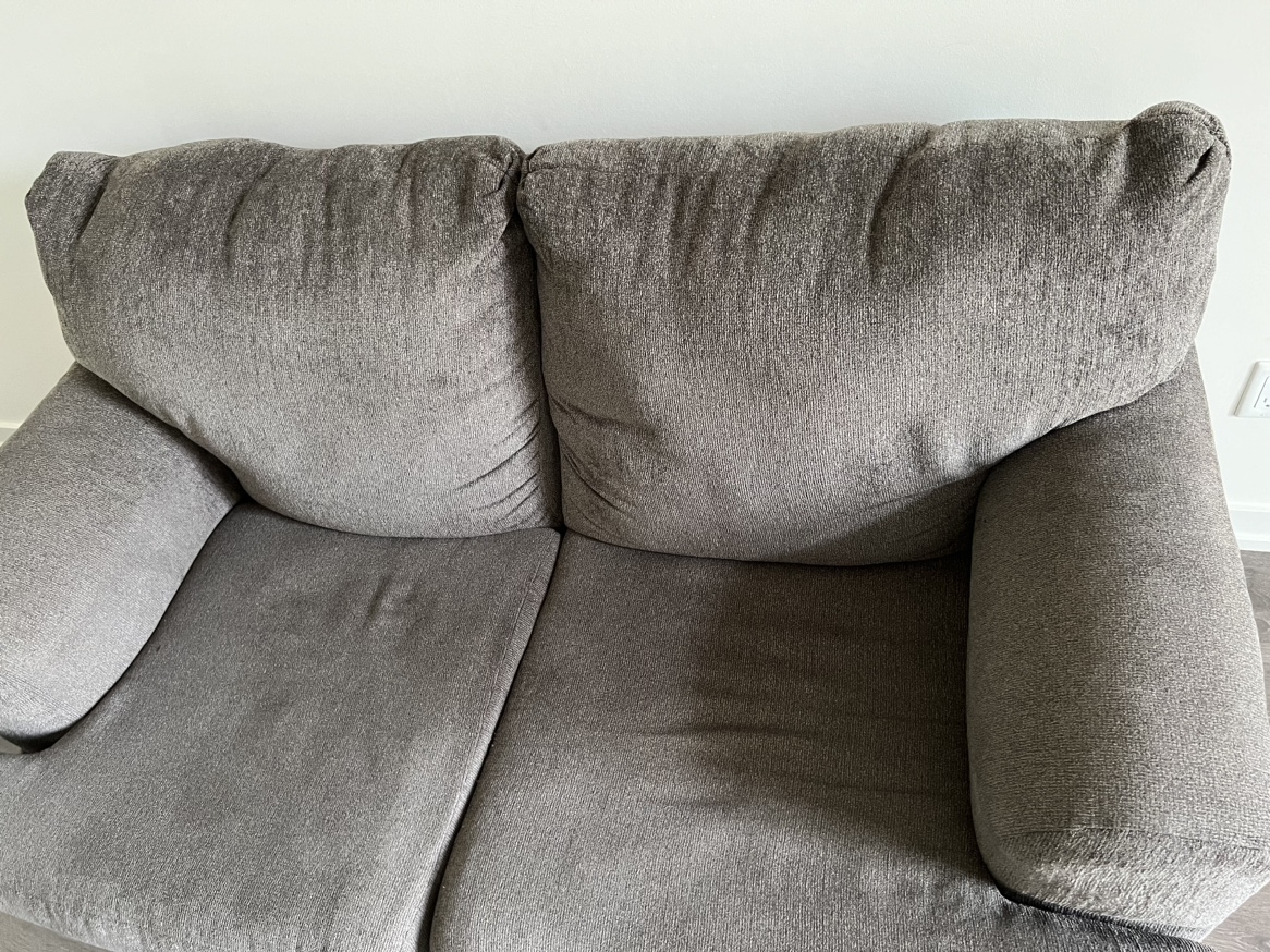 Ashley Grey Loveseat/ 2 seater sofa - photo 2