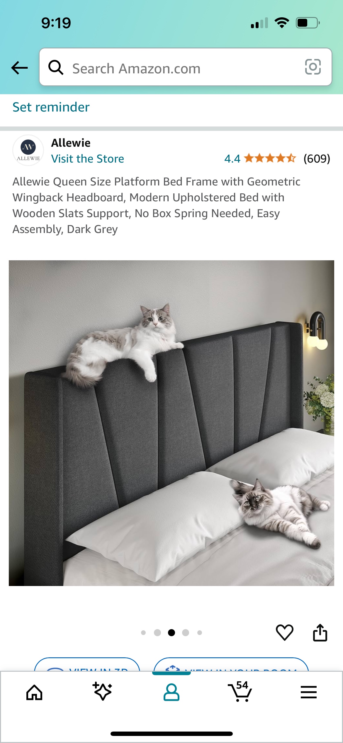 Brand New Queen Size Bed Frame (Still in box) - photo 3