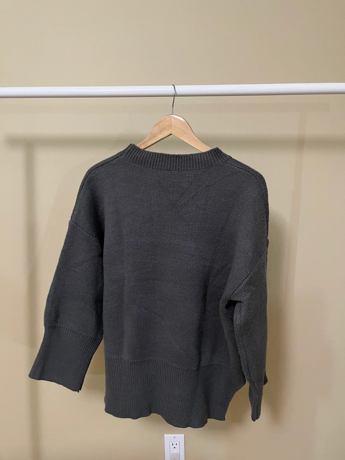 Grey Knit Sweater image indicator(2)
