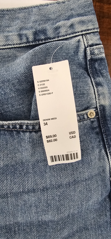 Bdg High-Rise Baggy Jeans Size 34 - photo 2