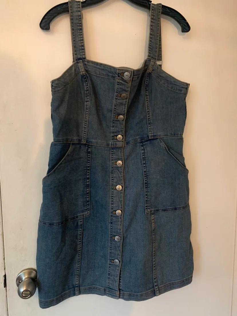 H&M Divided Denim Dress thumbnail