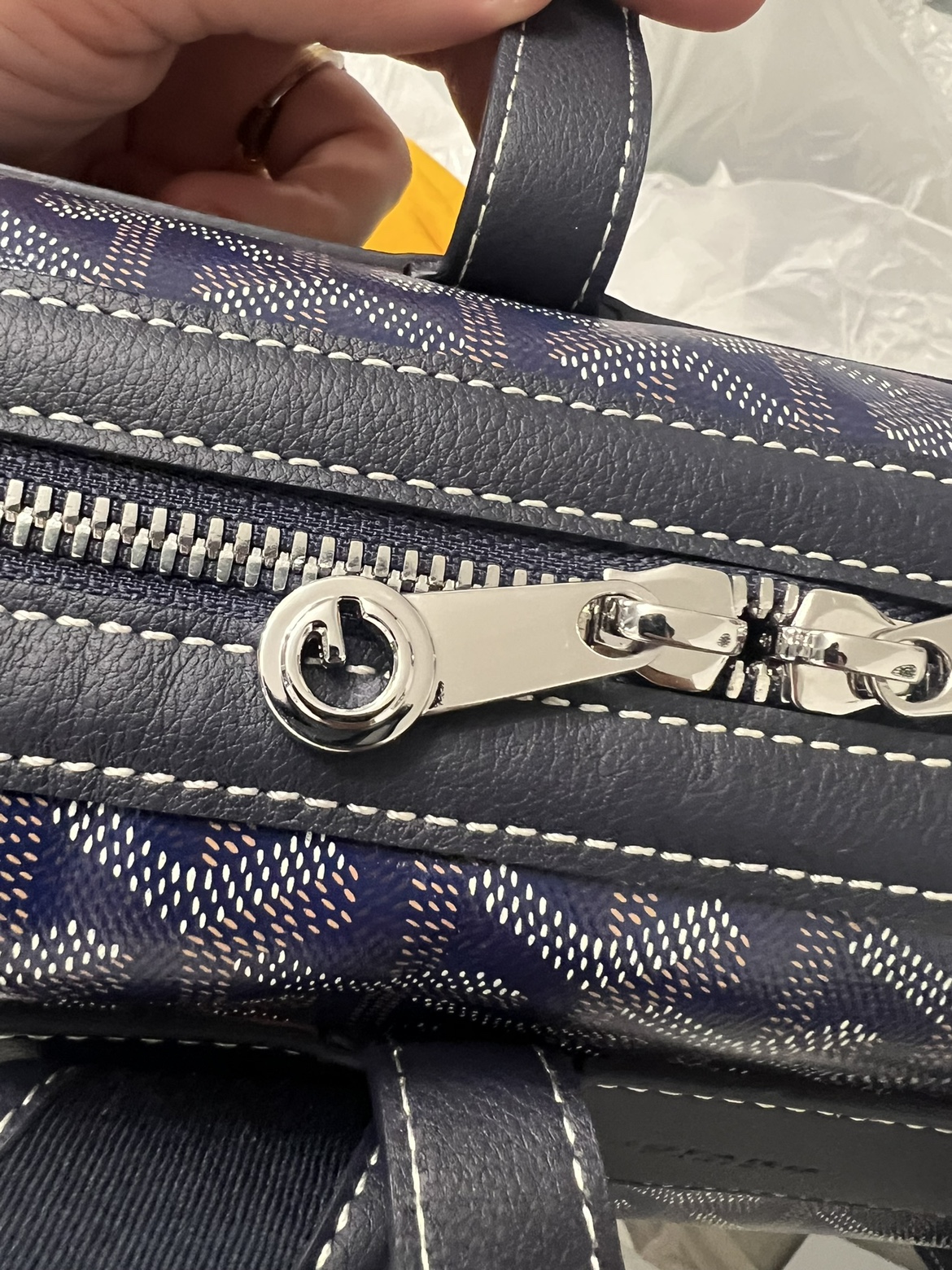 Goyard Cisalpin Backpack - Navy Blue - photo 5