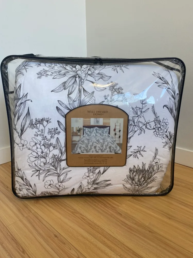 Queen Cotton Comforter Set thumbnail