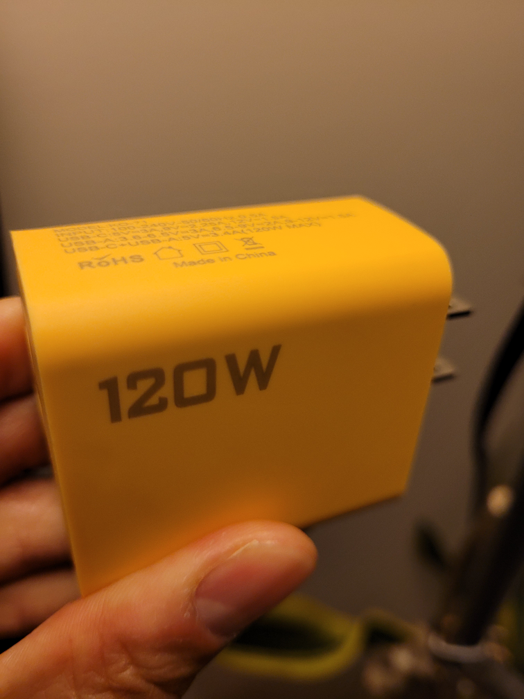 120W USB-C and USB-A Wall Charger - photo 2