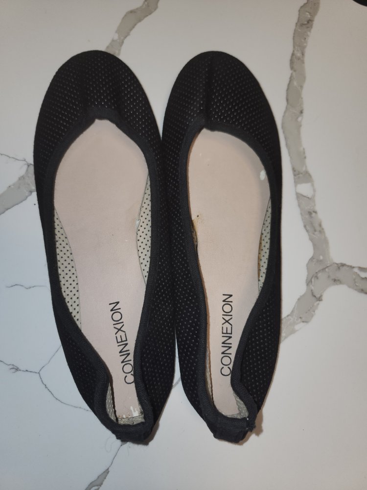 Black Ballet Flats