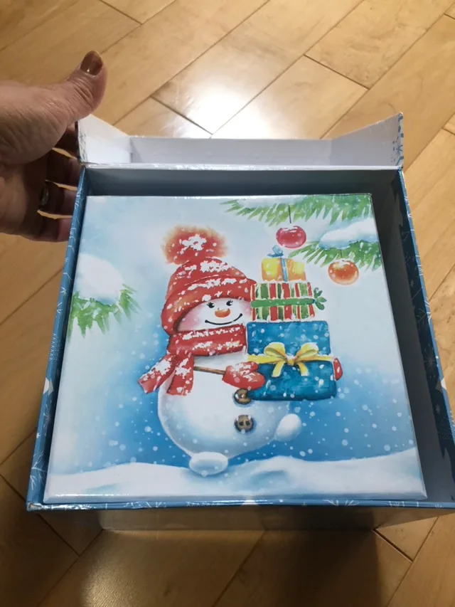 🆕Set of 3 Snowman Gift Boxes image indicator(2)
