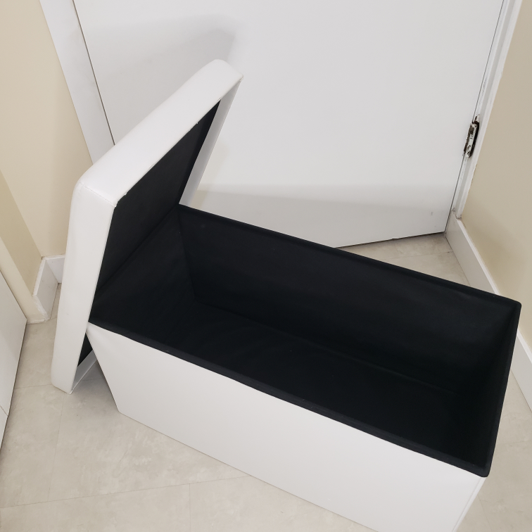 Foldable storage ottoman couch sofa