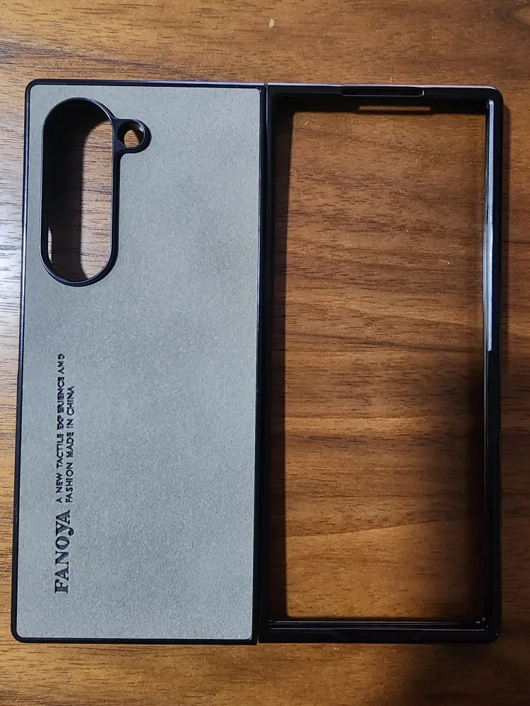 Samsung Z Fold 6 Antispy Screen Protector and Elegant Case