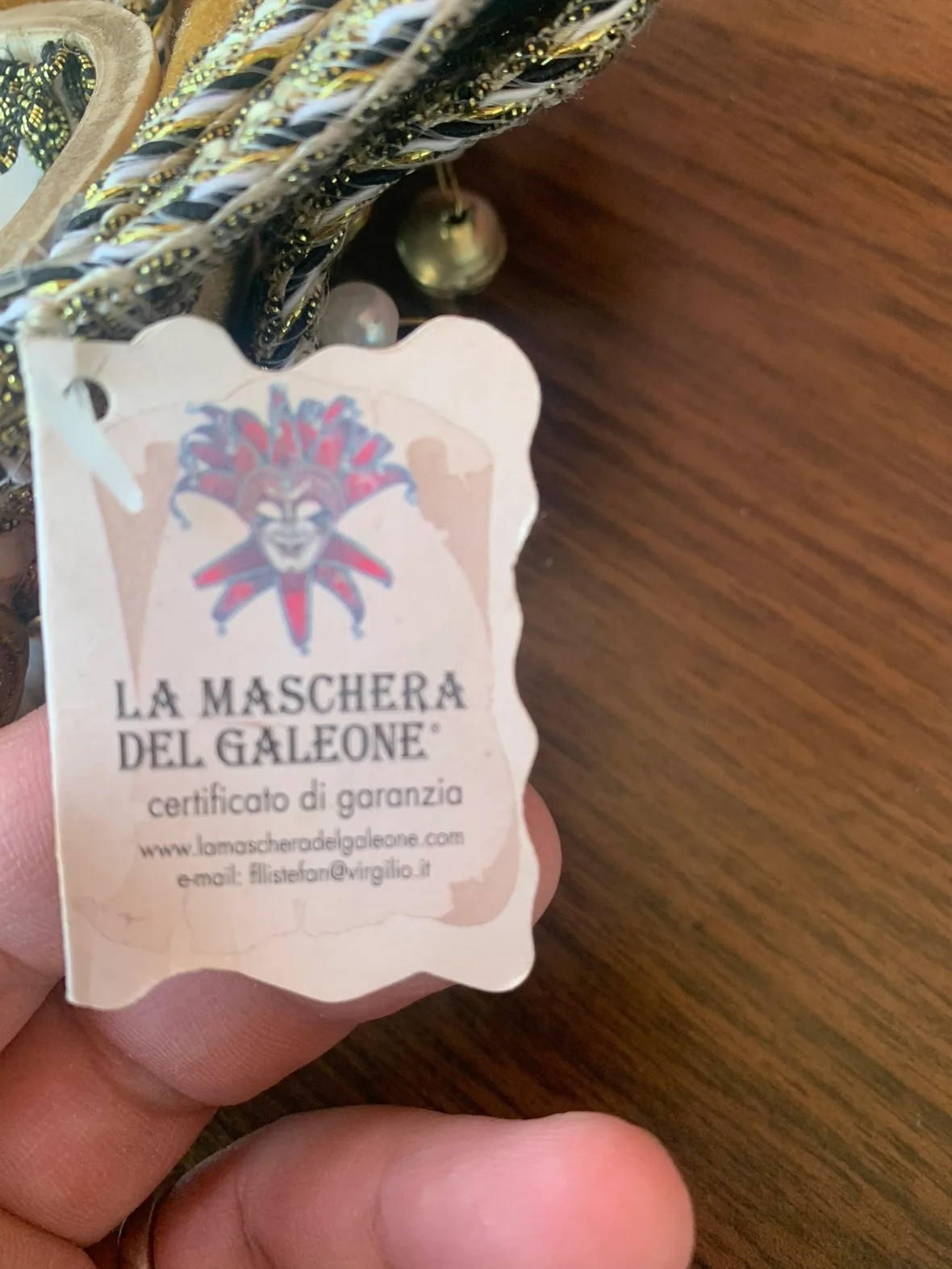 2 x Venetian Carnival Masks image indicator(6)