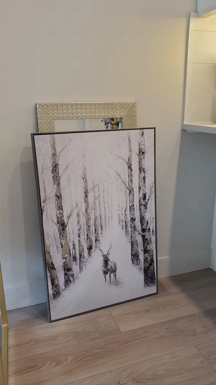Painting - winter deer thumbnail