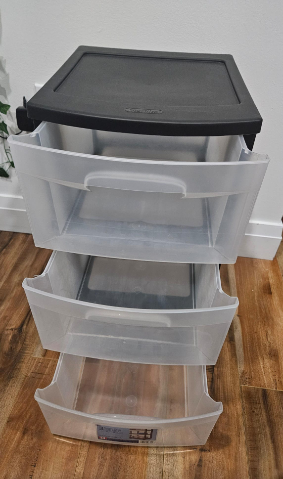 Sterilite 3 Drawer unit - photo 2