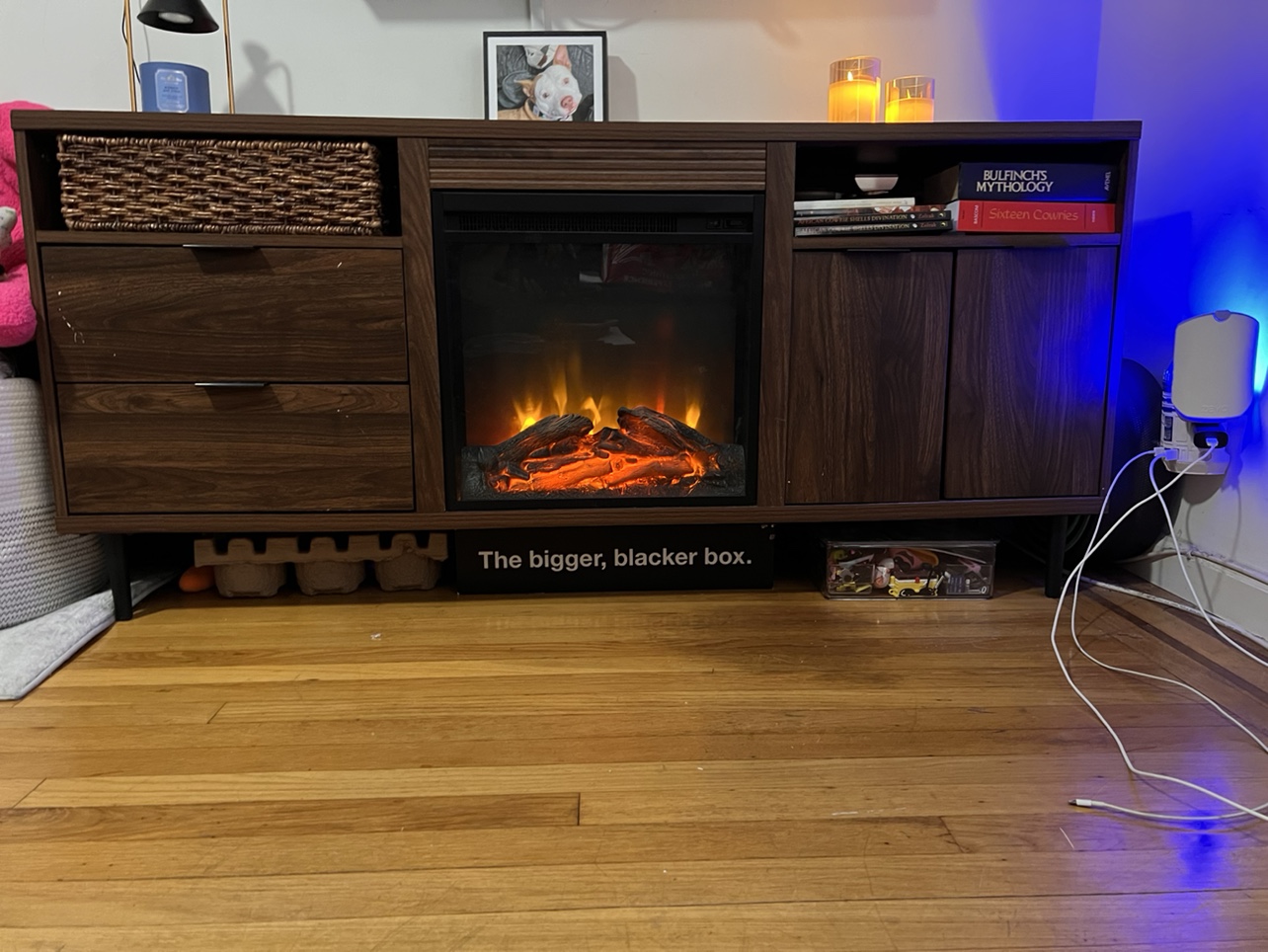 Electric Fireplace TV Stand
