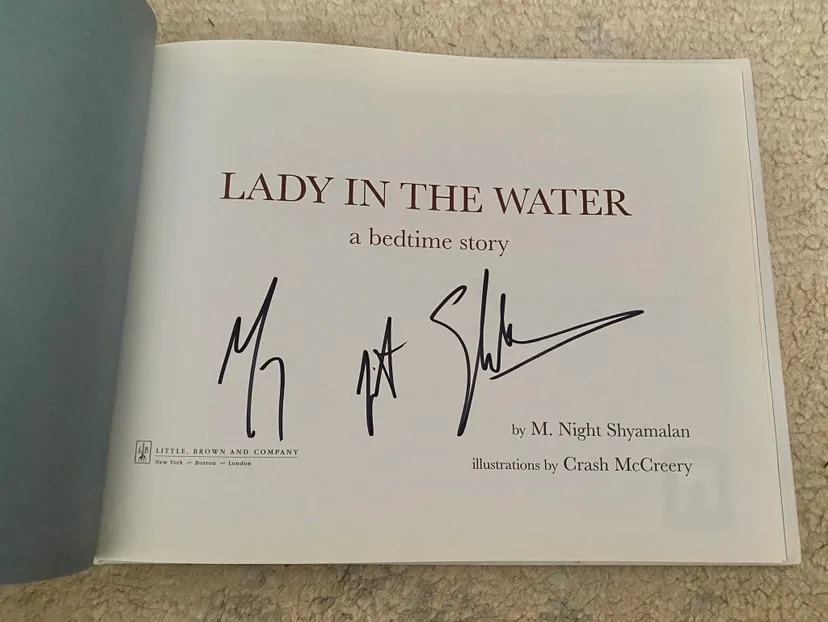 Signed Lady in the Water: A Bedtime Story by M. Night Shyamalan image indicator(2)
