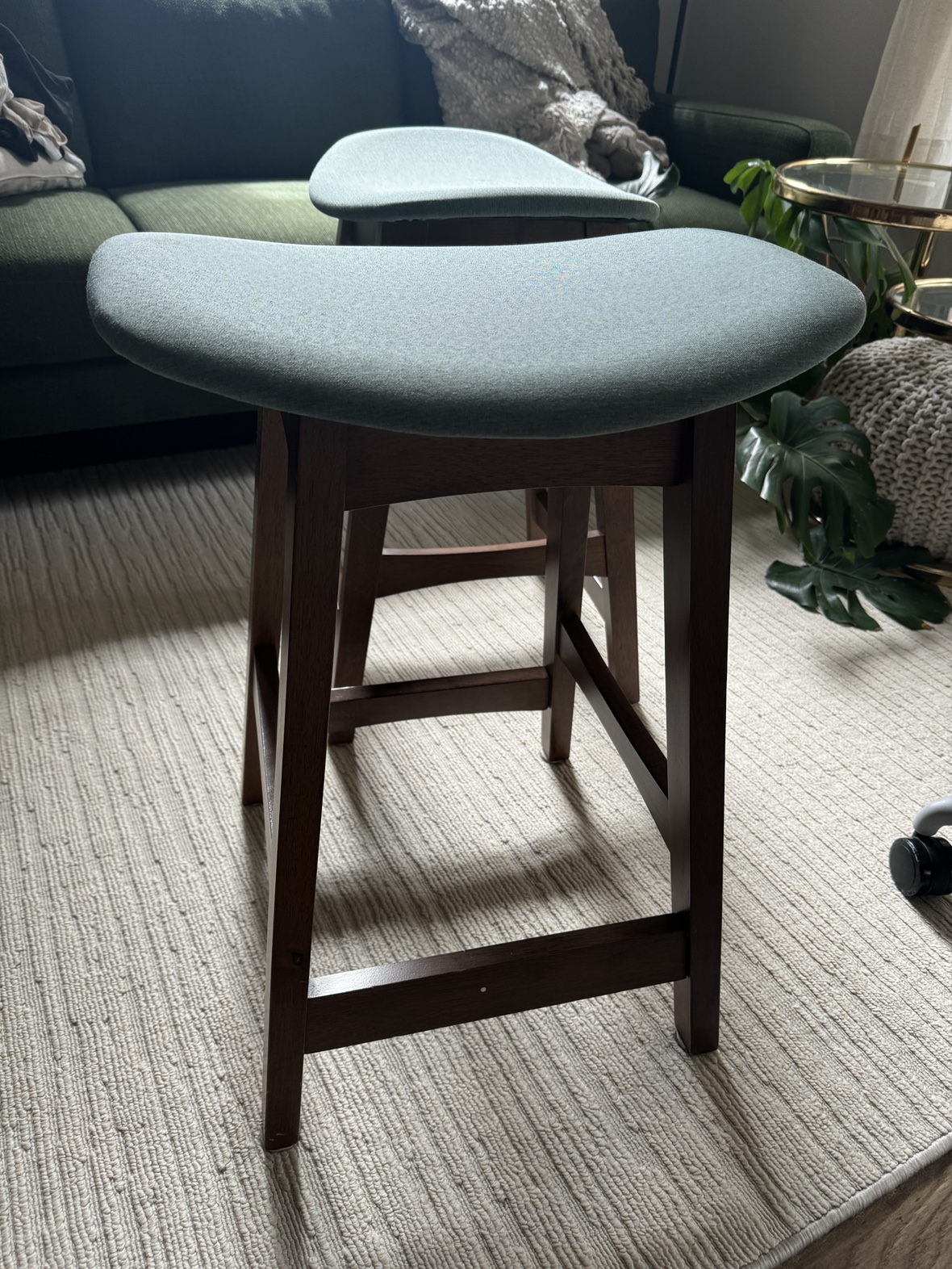 Set of 2 Counter Stools