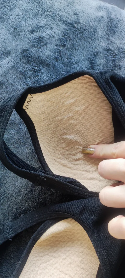 Black Sports Bra image indicator(4)