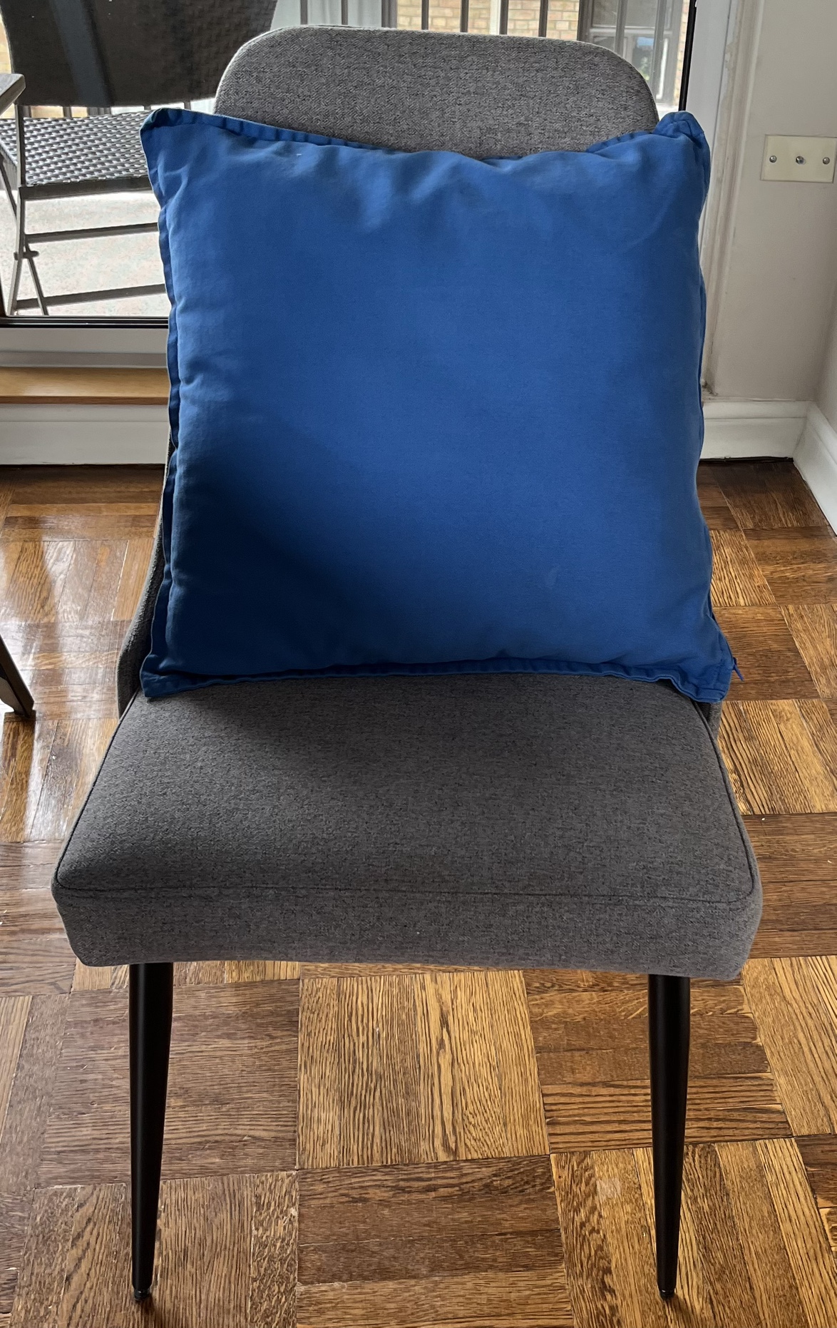 #Freecycle. Two IKEA blue pillows. - photo 3