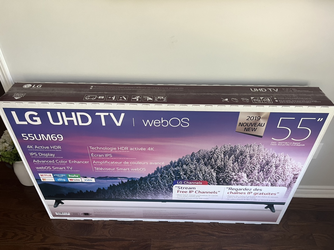 LG 55 Inch 4K UHD TV