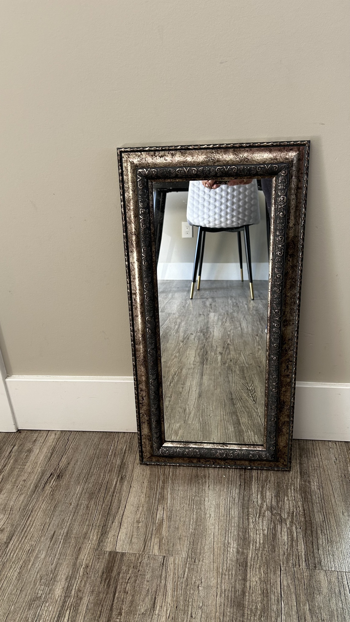 Ornate Bronze coloured Framed Mirror