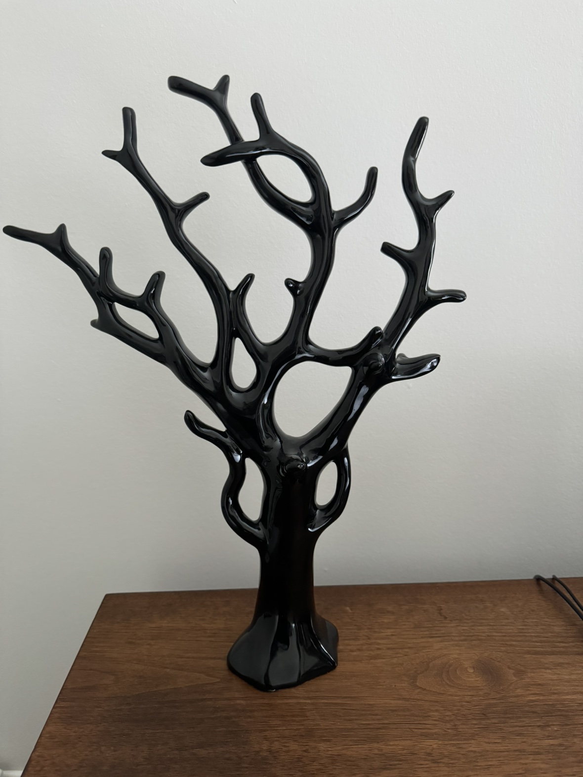 Black Tree Jewelry Stand