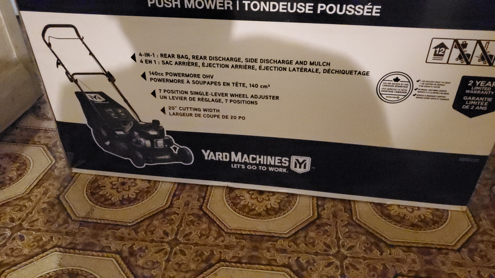 Yard Machines Push Mower - photo 5