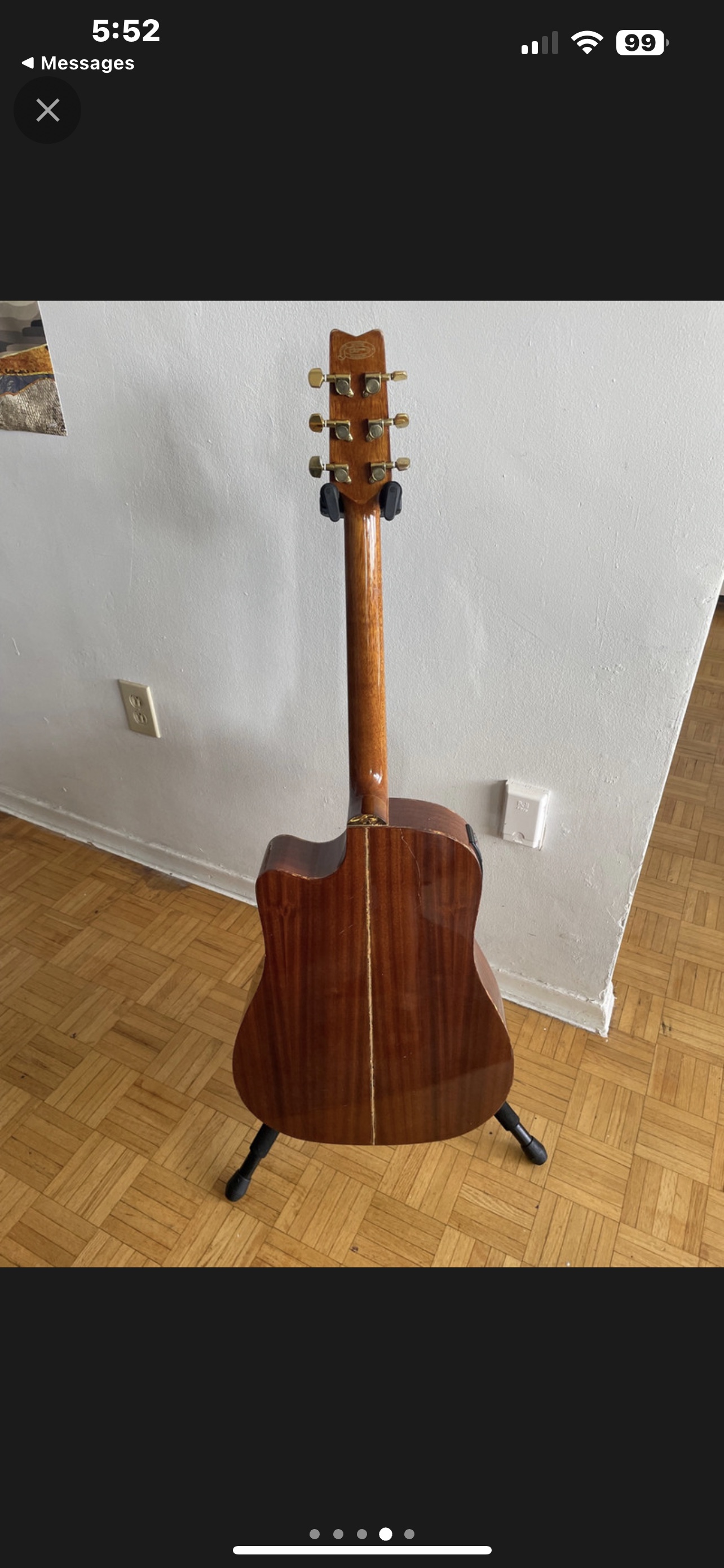 Washburn Acoustic Guitar electric - photo 5