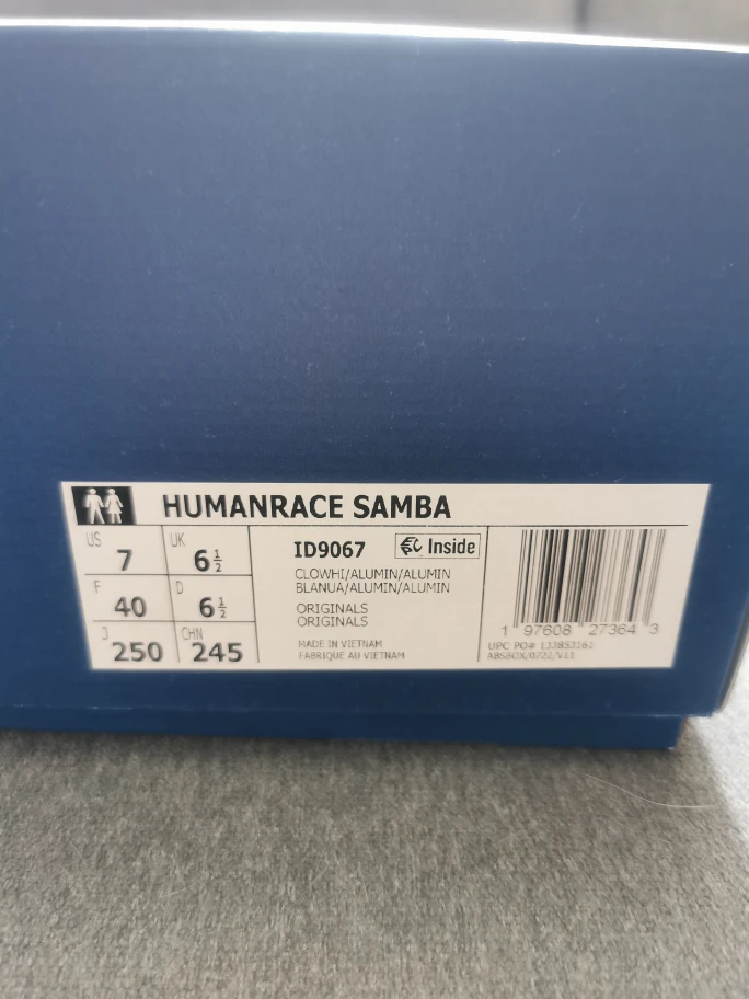 Adidas Humanrace Samba - Size 7 M/ 8 W - photo 3