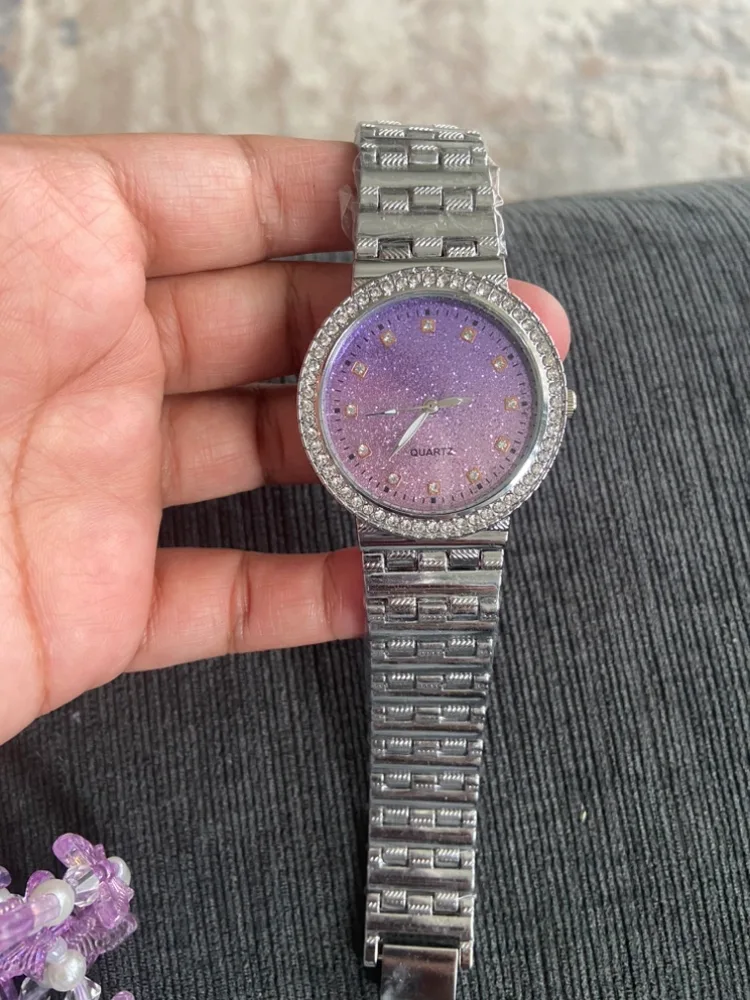 Women's  Rhinestone Watch image indicator(8)