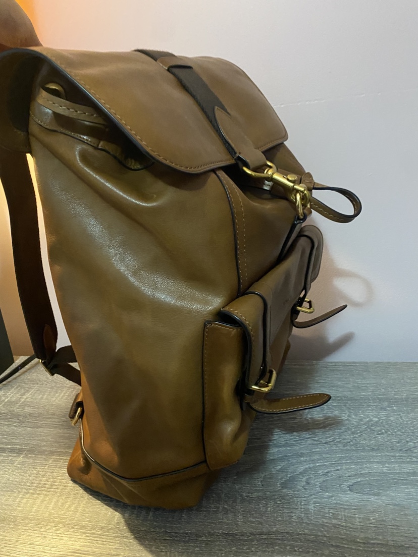 Coach Leather Backpack - photo 5