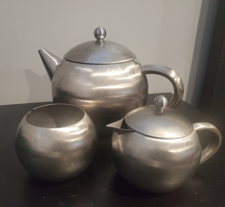 Stainless Steel Teapot Set