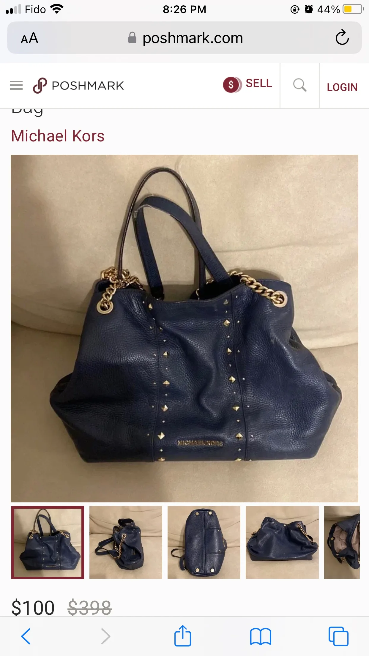 Michael Kors Jetset shoulder bag image indicator(9)