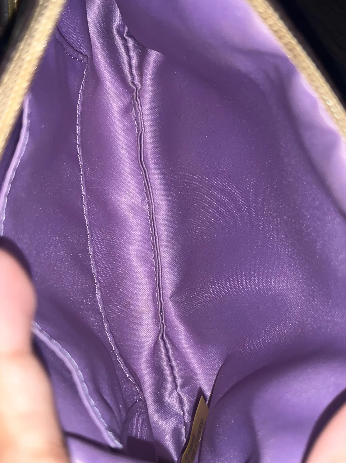 Coach monogram gold wristlet image indicator(6)