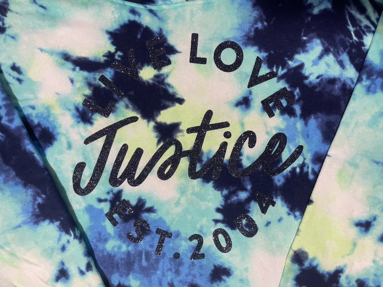 Justice Tie Dye Hoodie image indicator(6)