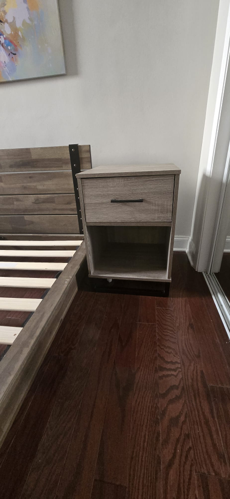 Queen Bed Frame with Nightstands - photo 3
