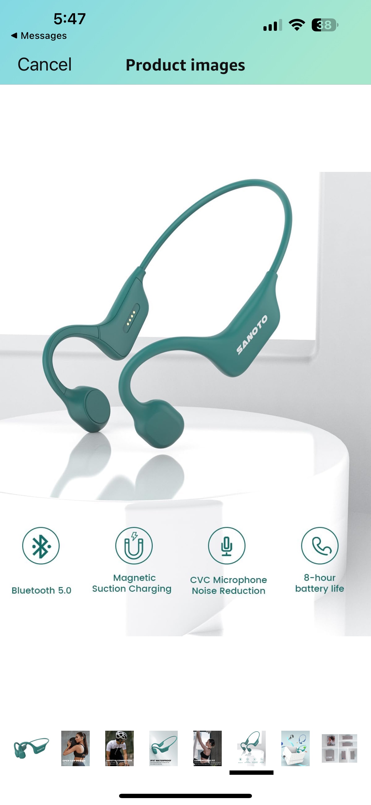 Bone Conduction Sport Headphones - photo 4