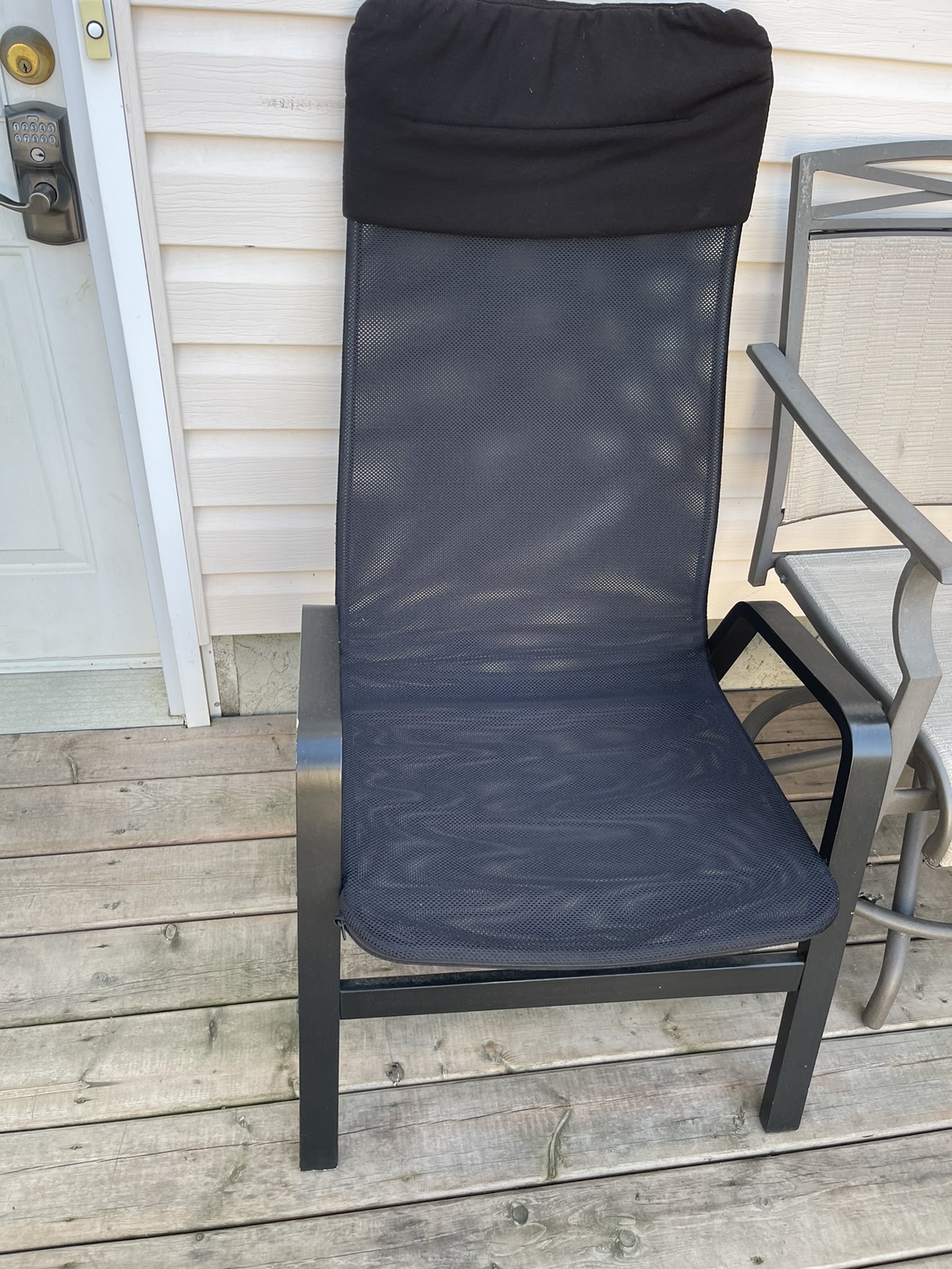Black Mesh Ikea Chair