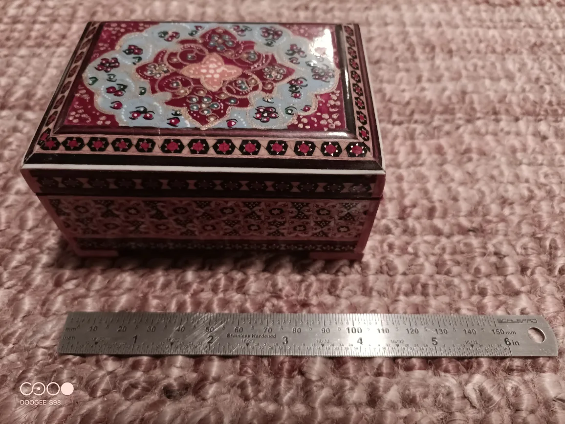 Hand Painted Wooden Box thumbnail