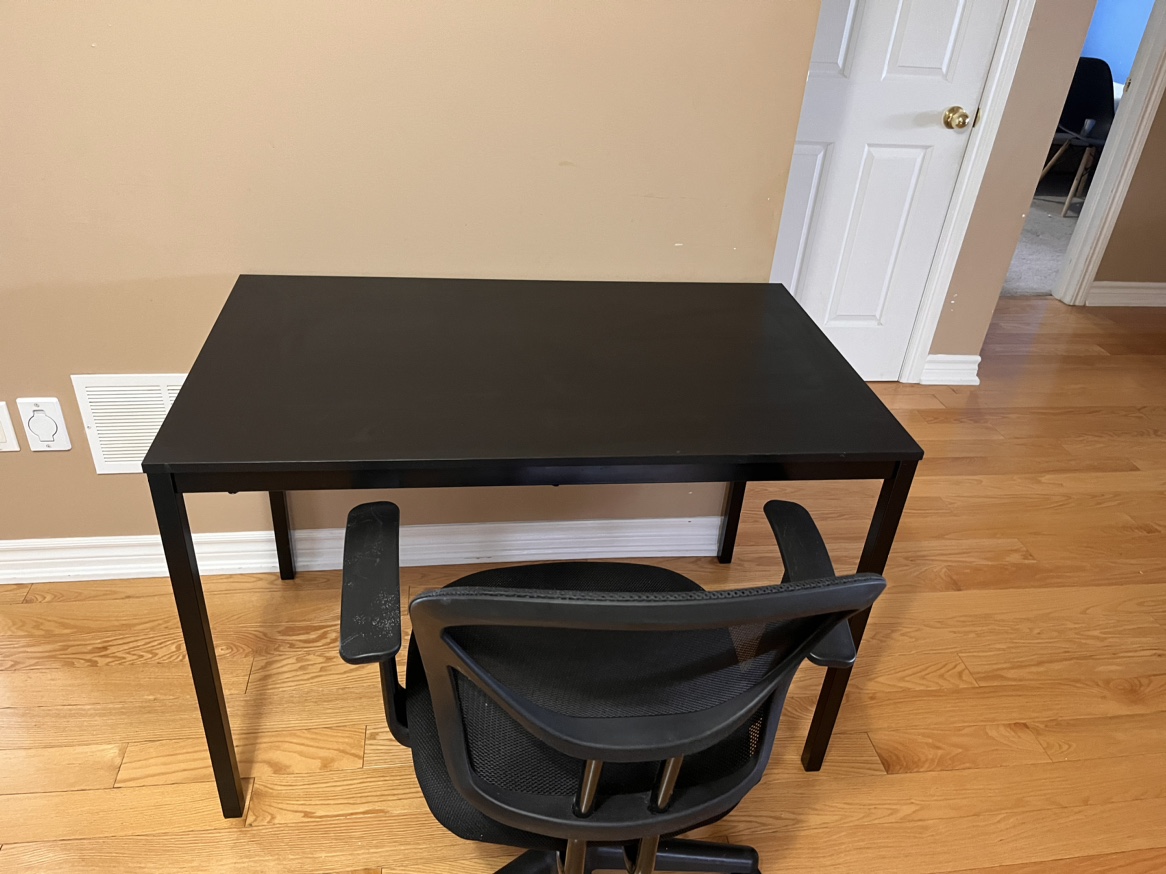 Moving Sale: Work Desk and Chair