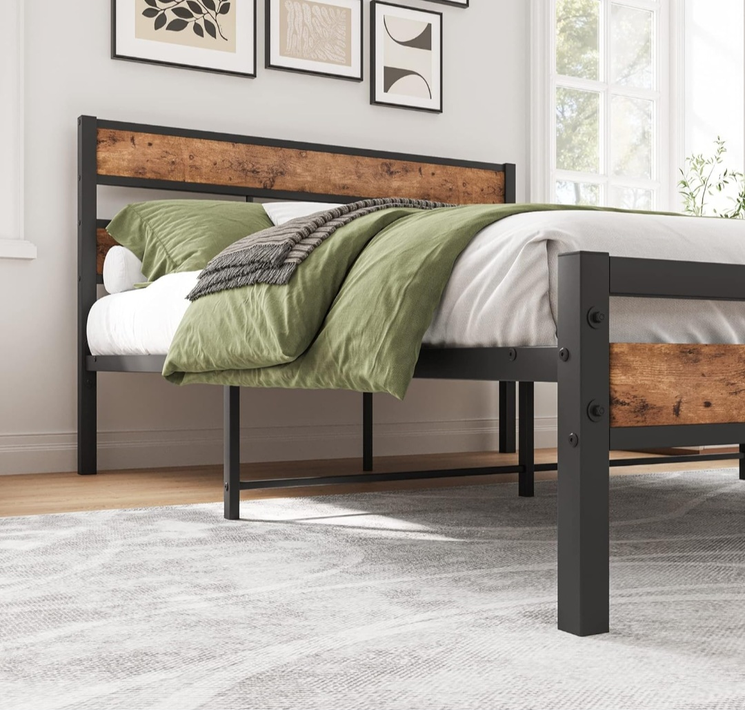 Metal Bed Frame queen size - photo 4