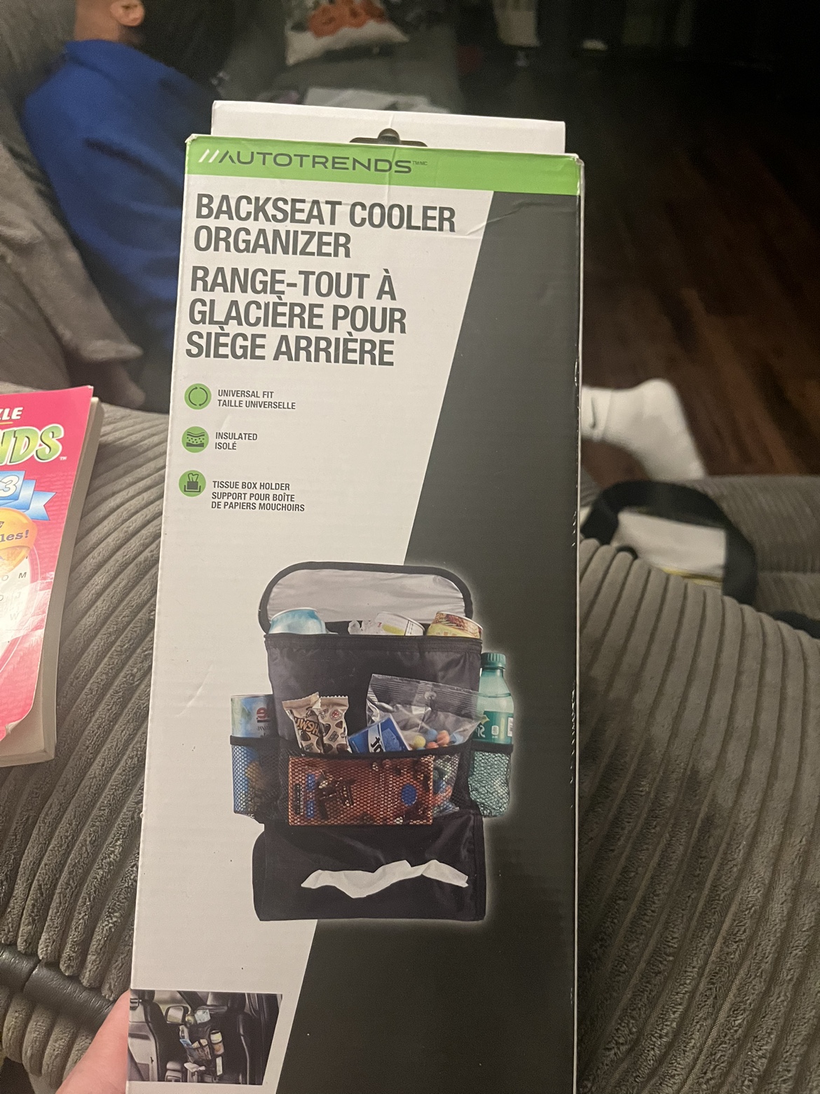 Autotrends Backseat Cooler Organizer