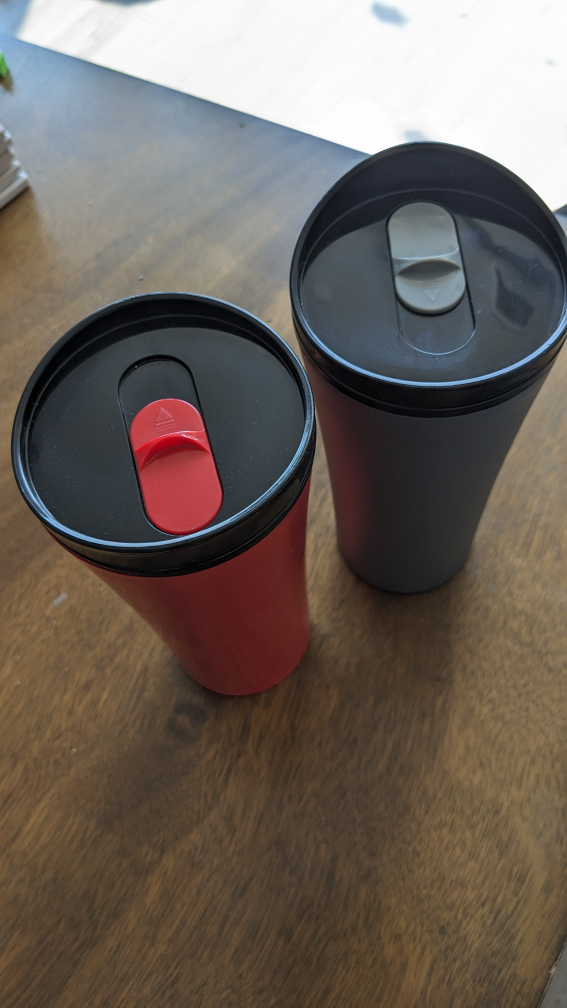 Two New Travel Mugs