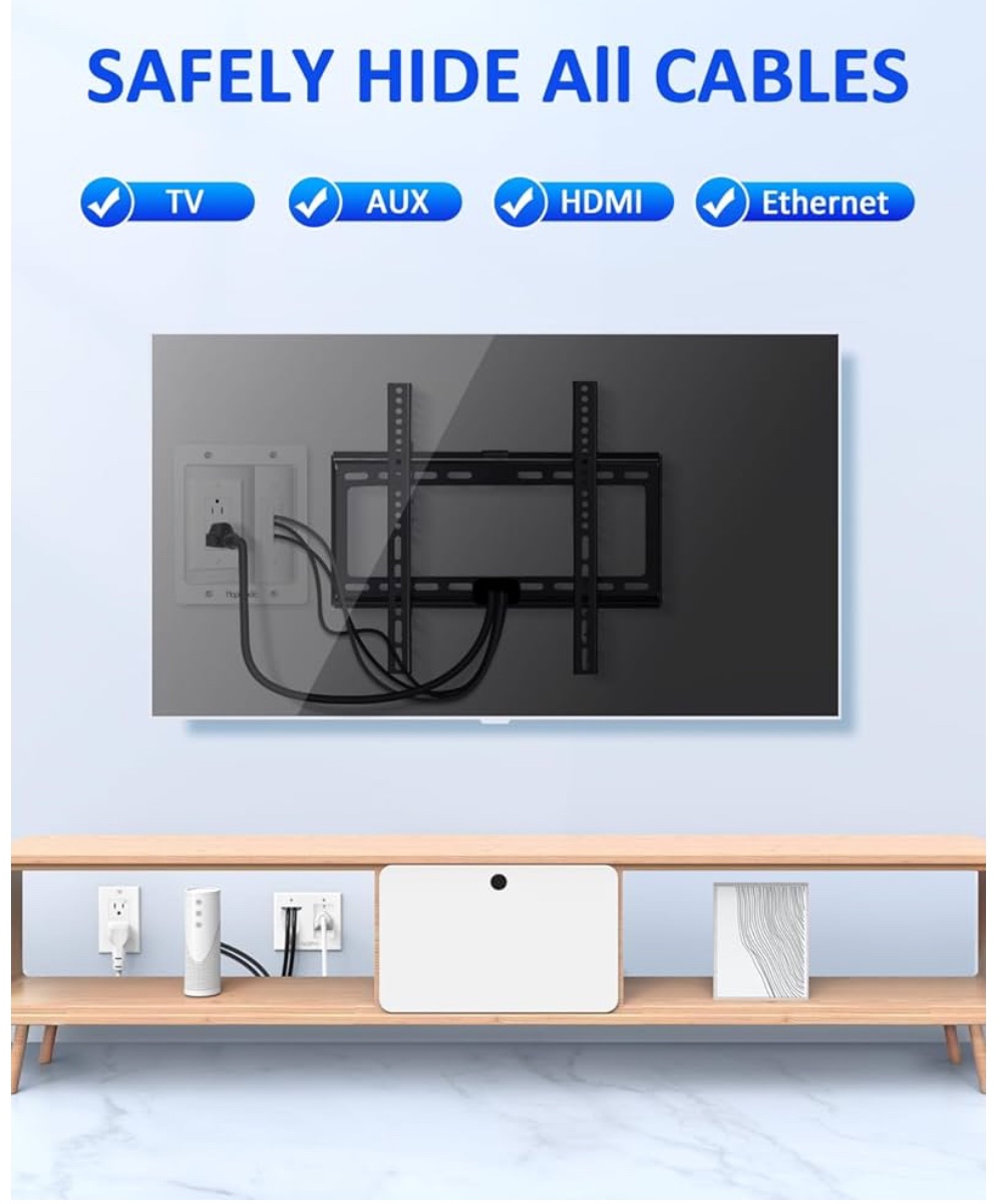 Wall Outlet with Cable Management - photo 4