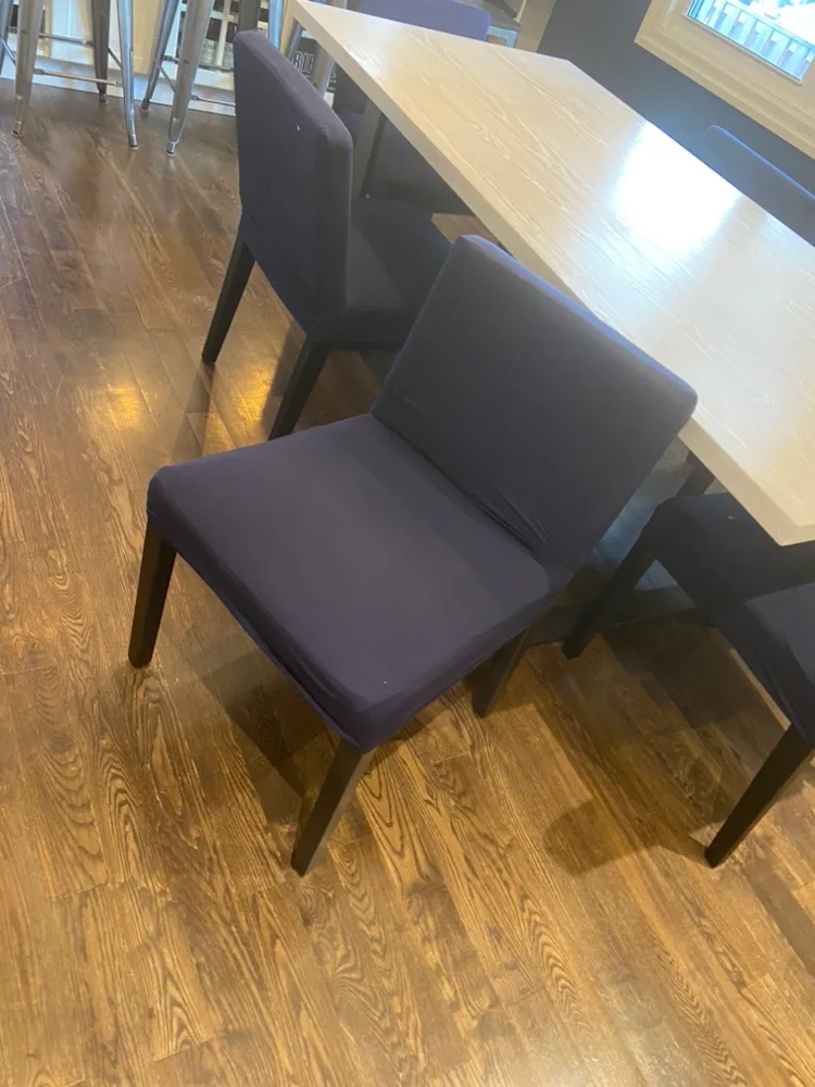 Dining Chair set of 2-6 - IKEA Nils with extra set of Covers image indicator(3)