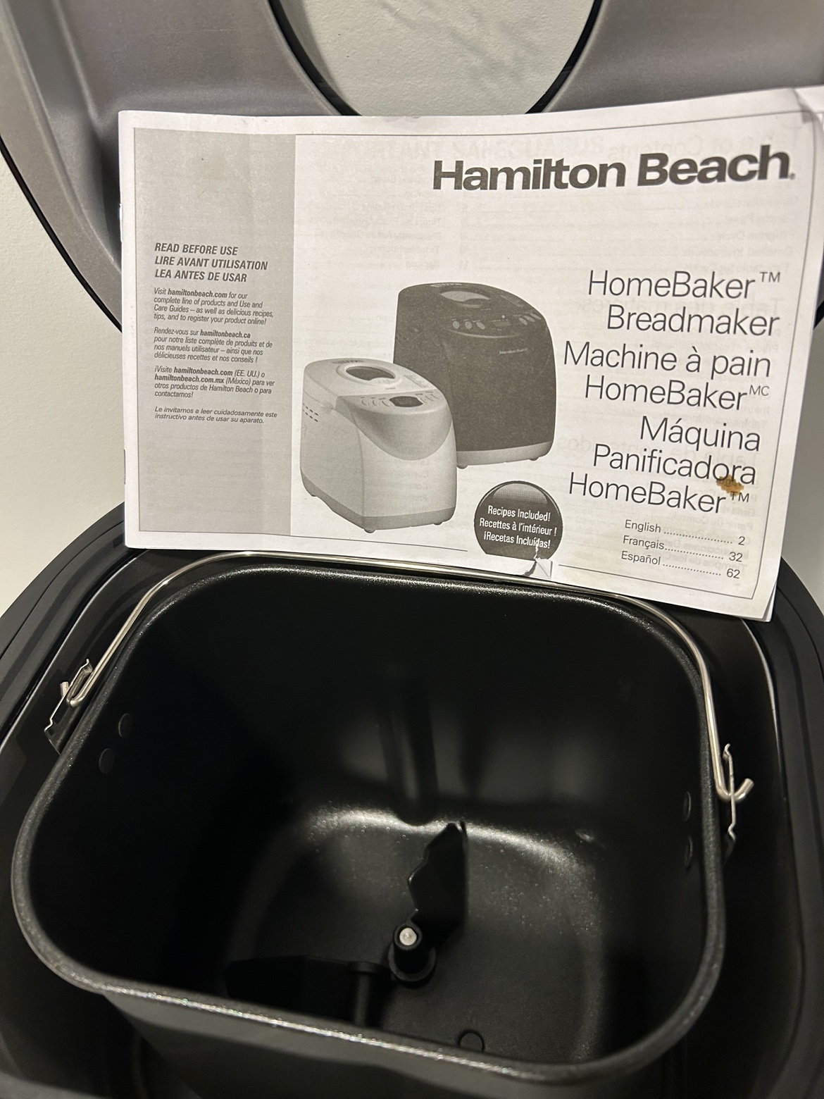 Hamilton Beach HomeBaker Breadmaker - photo 4