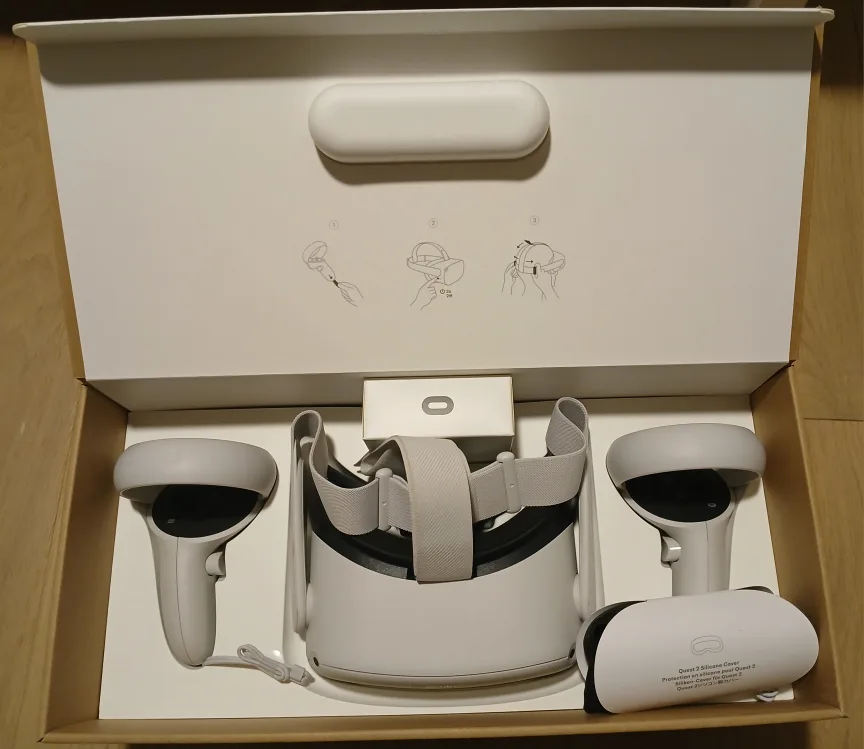 Oculus Quest 2 VR Headset - 128Gb image indicator(2)
