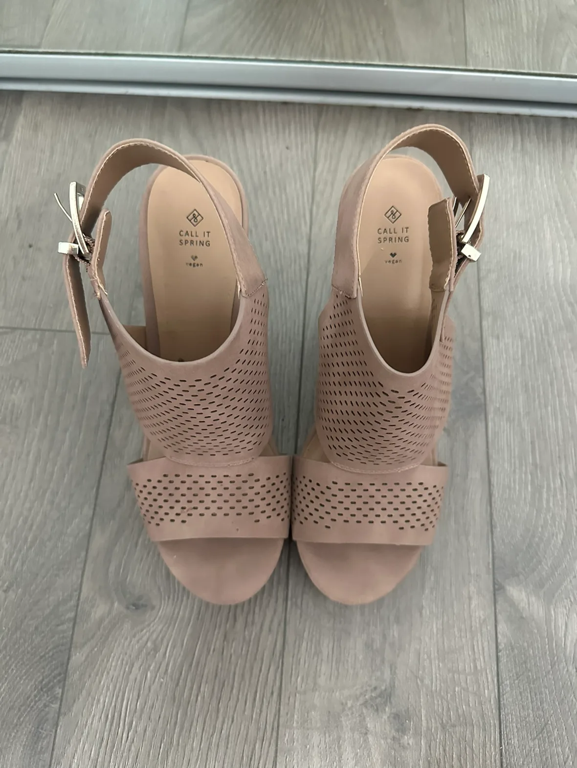 Call It Spring Wedge Sandals thumbnail