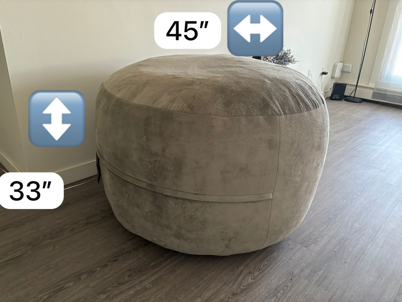 Large Round Pillow