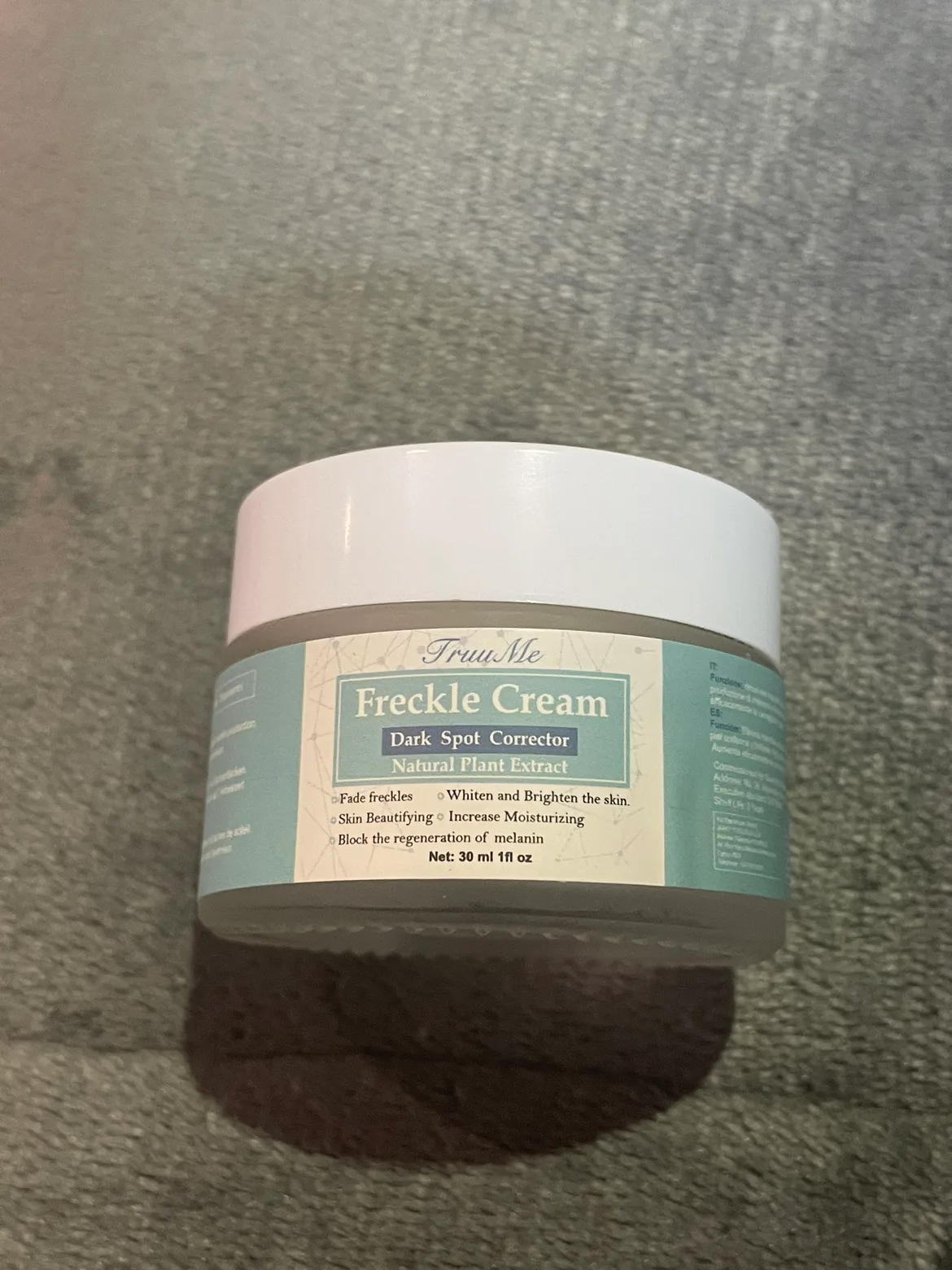 Freckle Cream 30ml thumbnail