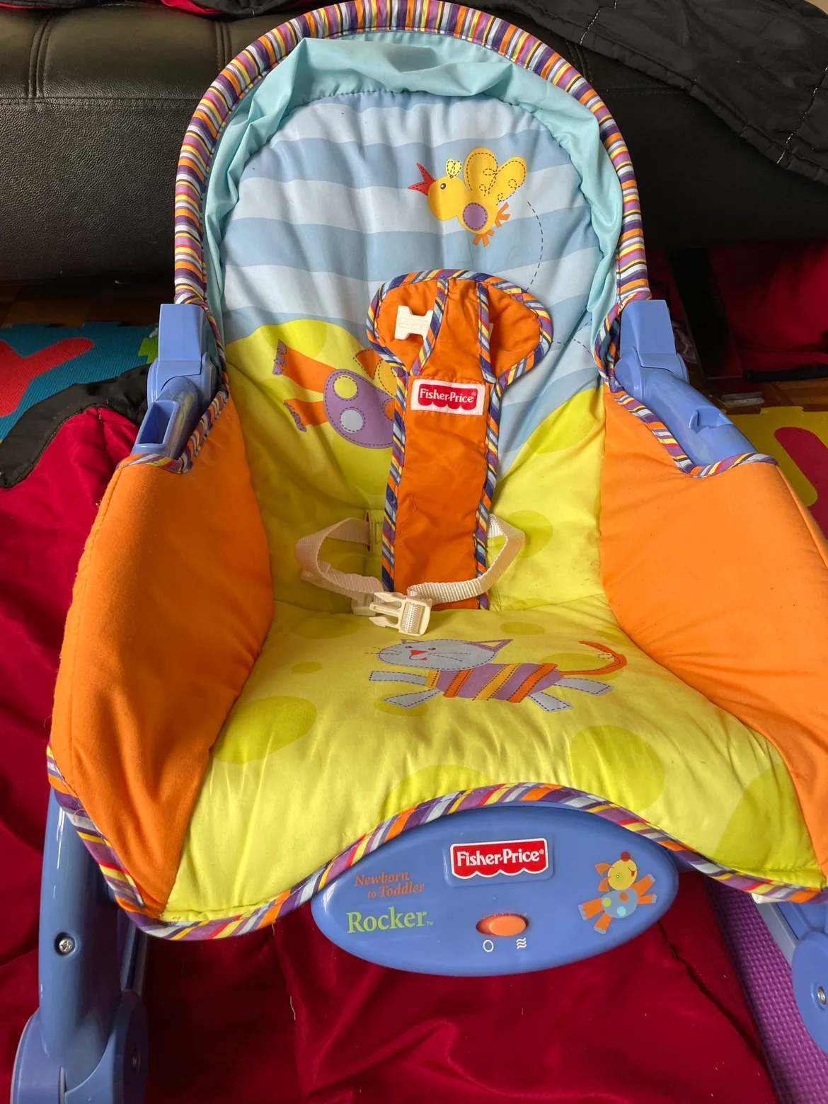 Fisher Price Newborn to Toddler Rocker #freecycle thumbnail